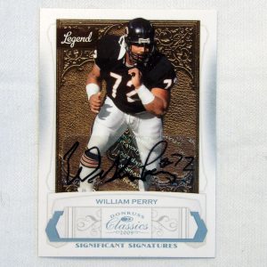 William Perry 149 Autograph front